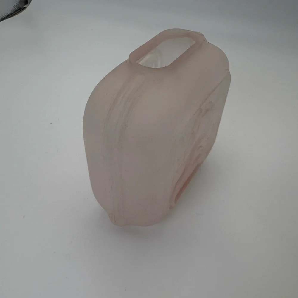 Vintage Balos Art Deco Vase with Frosted Glass in “Amethyst”